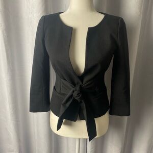 THEORY tie front jacket.